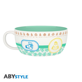 Animal Crossing Breakfast Set Mug + Bowl (Characters) - Abystyle [Nieuw]