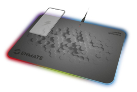 Enmate RGB Charging Mousepad (Grijs) - Speedlink [Nieuw]