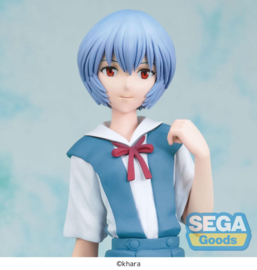Rebuild of Evangelion High Premium PVC Statue Rei Uniform Ver. Evangelion: New Theatrical Edition 20 cm - Sega [Nieuw]