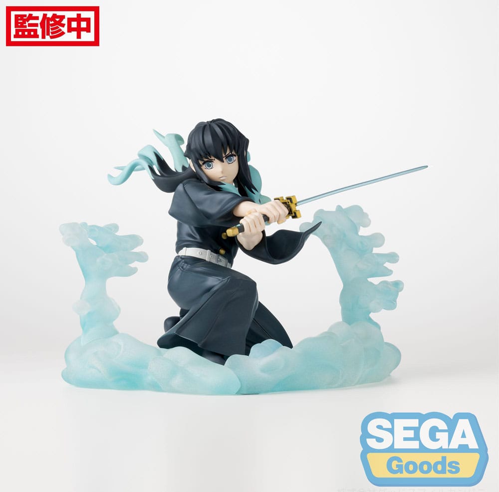 Demon Slayer: Kimetsu no Yaiba Xross Link Anime PVC Figure Muichiro Tokito Hashira Training Arc 11 cm - Sega [Nieuw]