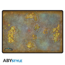 World Of Warcarft Gaming Muismat Worldmap - ABYstyle [Nieuw]