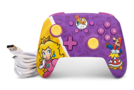 Switch Controller Wired (Princess Peach Battle) [Nieuw]