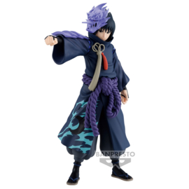 Naruto Shippuden Figure Uchiha Sasuke 20th Anniversary Costume 16 cm - Banpresto [Nieuw]