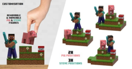 Minecraft Steve Diorama Light - Paladone [Nieuw]