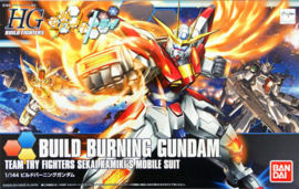 Gundam Model Kit HG 1/144 Build Burning Gundam Team Try Fighters : Sekai Kamiki's Mobile Suit - Bandai [Nieuw]