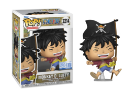 One Piece Funko Pop Luffy With Flag #2214 [Pre-Order]