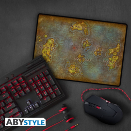 World Of Warcarft Gaming Muismat Worldmap - ABYstyle [Nieuw]