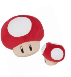 Nintendo Super Mario Knuffel Super Mushroom 16 cm - Together+ [Nieuw]