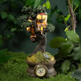Studio Ghibli My Neighbor Totoro Diorama Clock Mei, Satsuki & Catbus [Nieuw]