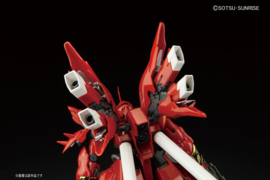 Gundam Model Kit RG 1/144 Sinanju Neo Zeon Mobile Suit Customized For Newtype MSN-06S - Bandai [Nieuw]