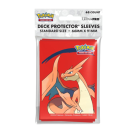 Standard Sleeves - Pokemon TCG Mega Charizard Y (65 Stuks) [Nieuw]