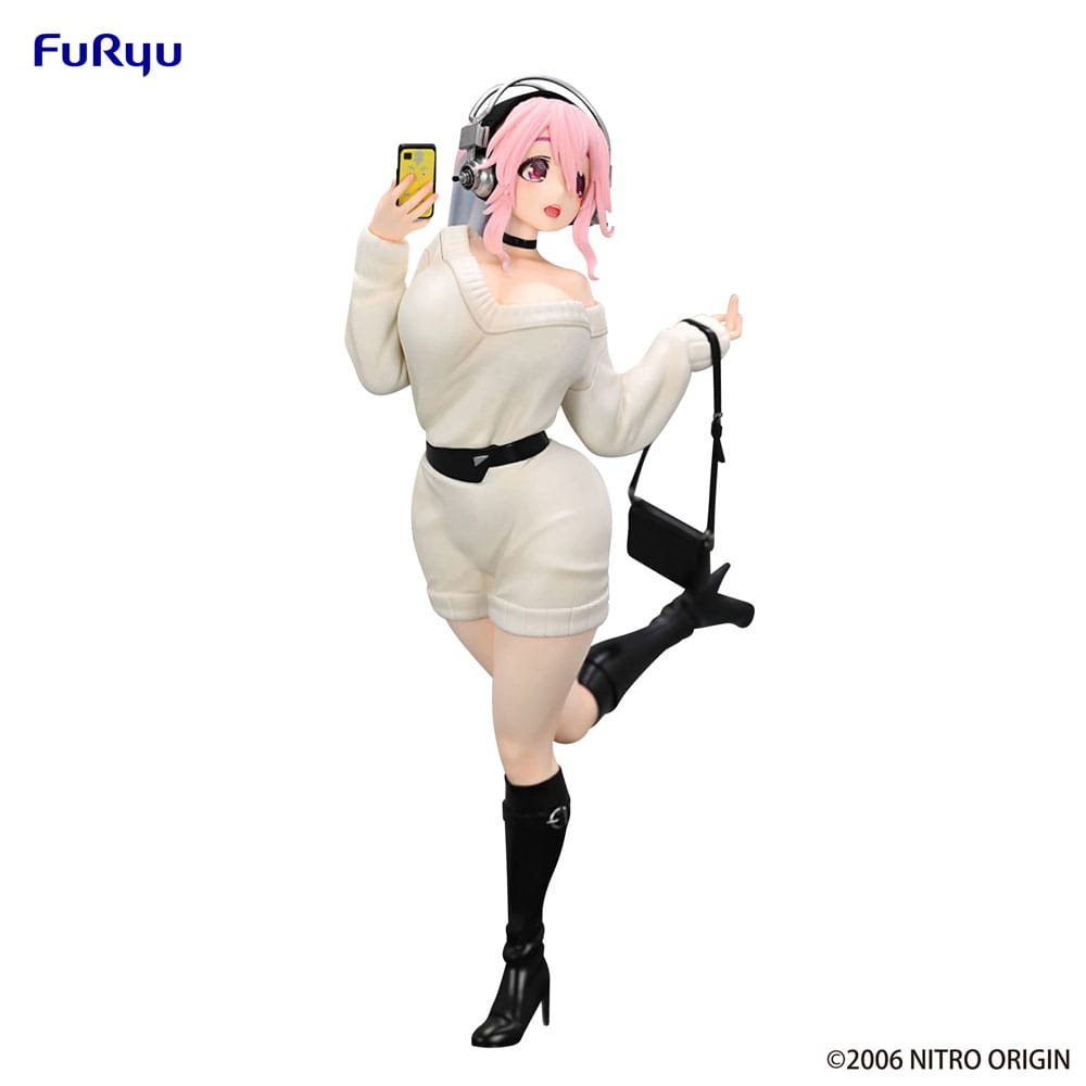 Super Sonico Figure Sonico Winter Memory Ver. Trio-Try-iT 21 cm - FuRyu [Nieuw]