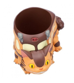 Studio Ghibli My Neighbor Totoro Diorama Box Totoro and Catbus 12.5 cm - Benelic [Nieuw]