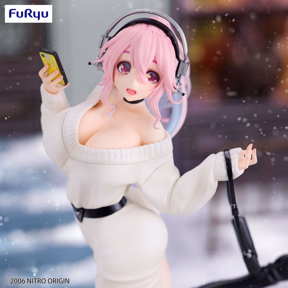 Super Sonico Figure Sonico Winter Memory Ver. Trio-Try-iT 21 cm - FuRyu [Nieuw]