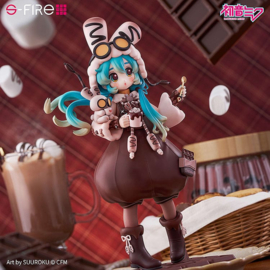 Character Vocal Series 01: Hatsune Miku PVC Figure Hatsune Miku Marshmallow Hot Cocoa 22 cm - Sega [Nieuw]