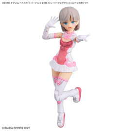 30ms Option Hair Style Parts Vol.8 Brown straight hair (short) - Bandai [Nieuw]