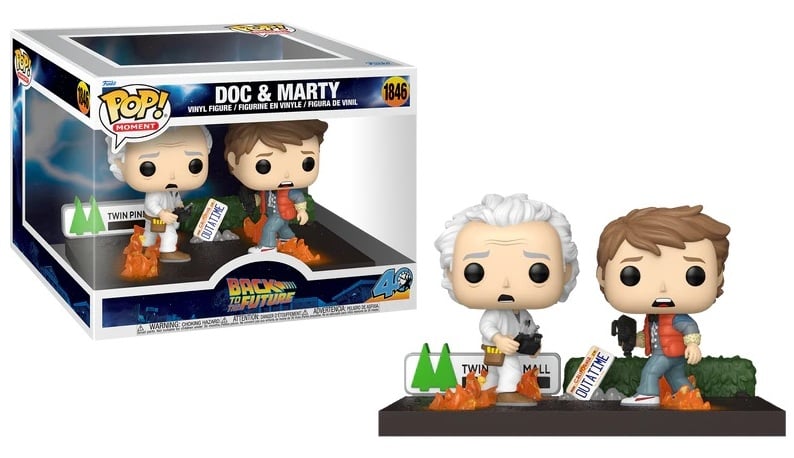 Back To The Future Funko Pop Moment Doc & Marty #1846 [Pre-Order]
