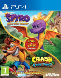 Ps4 Crash Bandicoot N.Sane Trilogy & Spyro Reignited Double Pack [Nieuw]