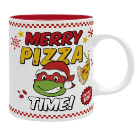 Teenage Mutant Ninja Turtles Mok Merry Pizza Time! - Abystyle [Nieuw]