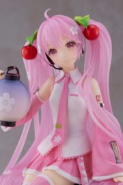 Hatsune Miku Figure Sakura Miku Lantern Ver. 20 cm - Taito [Nieuw]