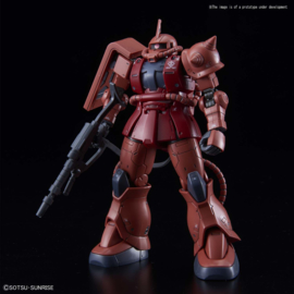 Gundam Model Kit HG 1/144 MS-06S Zaku II (Red Comet version) Principality Of Zeon Aznable's Mobile Suit - Bandai [Nieuw]