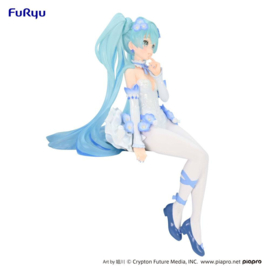 Hatsune Miku Noodle Stopper Figure Hatsune Miku Flower Fairy Nemophila Ver. 15 cm - Furyu [Nieuw]