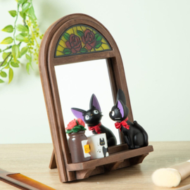 Studio Ghibli Kiki's Delivery Service Mirror Jiji in front of mirror - Benelic [Pre-Order]
