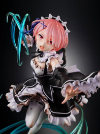 Re Zero Starting Life in Another World Figure Ram Battle with Roswaal 1/7 Scale 24 cm - Kadokawa [Nieuw]