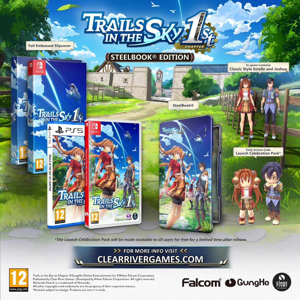 Switch Trails in the Sky 1st Chapter (Steelbook Edition) [Pre-Order]