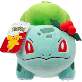 Pokemon Knuffel Bulbasaur Red Tinsel - Jazwares [Nieuw]