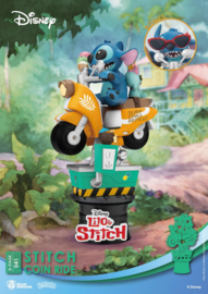 Disney Lilo & Stitch PVC Diorama Stitch Coin Ride D-Stage 16 cm - Beast Kingdom [Pre-Order]