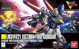 Gundam Model Kit HG 1/144 LM314V21 Victory Two Gundam League Militaire Multiple Mobile Suit - Bandai [Nieuw]