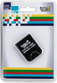 Gamecube Memory Card - Under Control [Nieuw]