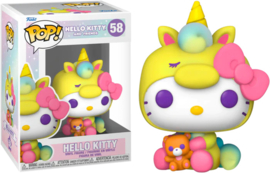Sanrio Hello Kitty and Friends Funko Pop Hello Kitty Unicorn Party #058 [Nieuw]