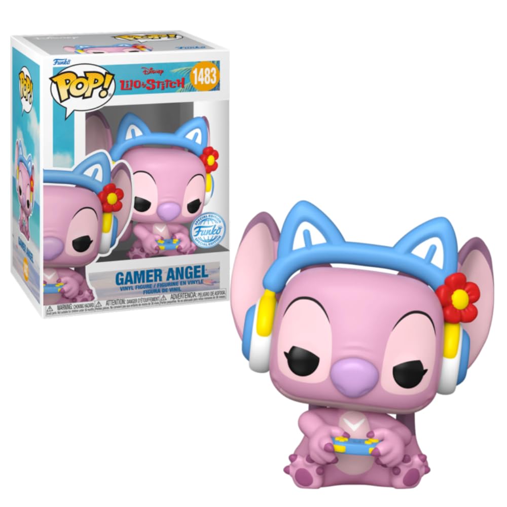 Disney Lilo & Stitch Funko Pop Gamer Angel #1483 [Nieuw]