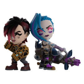 Arcane Vinyl Figures 2-Pack Vi & Jinx 11 cm - Youtooz [Nieuw]