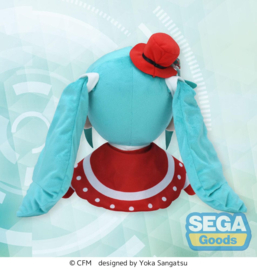 Character Vocal Series 01: Hatsune Miku Fuwa Petit Plush Figure Hatsune Miku Christmas LL 35 cm - Sega [Nieuw]