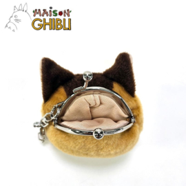 Studio Ghibli My Neighbor Totoro Funwari Mini Plush Coin Purse Cat Bus - Semic [Nieuw]