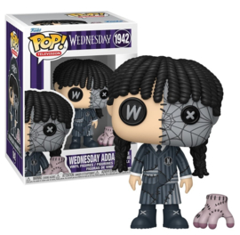 Patchwork Funko Pop & Buddy Wednesday with the Thing #1942 [Nieuw]