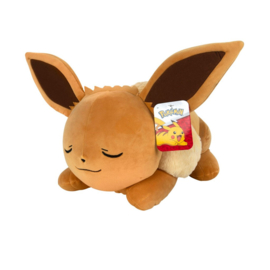 Pokemon Knuffel Sleeping Eevee - Jazwares [Nieuw]