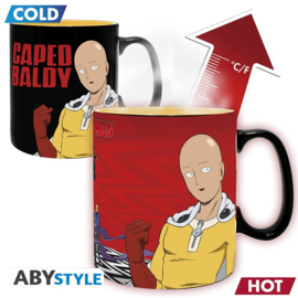 One Punch Man Heat Change Mok Saitama & Garou 460ml - ABYstyle [Nieuw]