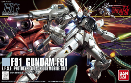 Gundam Model Kit HG 1/144 F91 Gundam F91 E.F.S.F Prototype Attack Use Mobile Suit - Bandai [Nieuw]