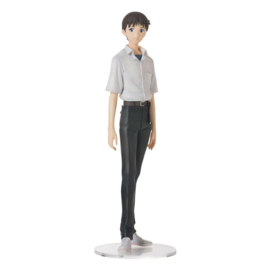 Rebuild of Evangelion High Premium PVC Figure Shinji Ikari Uniform Ver. Evangelion: New Theatrical Edition 22 cm - Sega [Nieuw]