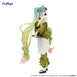 Hatsune Miku Figure Hatsune Miku Matcha Green Tea Parfait Exceed Creative Ver. 20 cm [Nieuw]