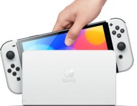 Nintendo Switch Console OLED Model - Wit [Gebruikt]