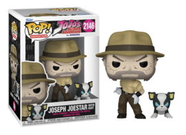 Jojo's Bizarre Adventure Funko Pop Joseph Joestar & Iggy #2146 [Nieuw]