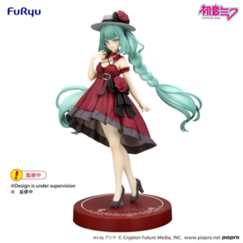 Hatsune Miku Trio-Try-iT PVC Figure Hatsune Miku Outing Dress Red Color Ver. 19 cm - Furyu [Nieuw]