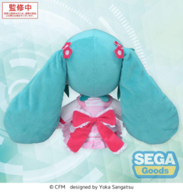 Character Vocal Series 01: Hatsune Miku Fuwa Petit Plush Figure Hatsune Miku Conceptual Series Vol. 3 M 24 cm - Sega [Nieuw]