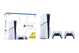 PlayStation 5 Console Slim Disc Versie + Twee DualSense Draadloze Controllers [Nieuw]