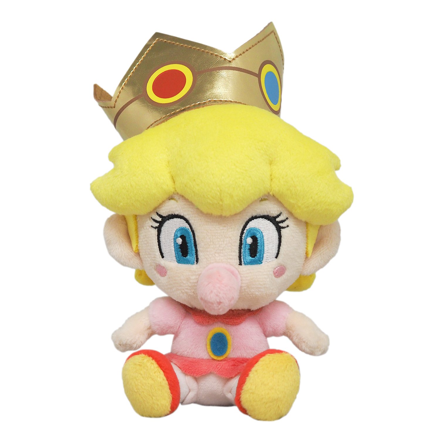 Super Mario Knuffel Baby Peach 18 cm - Together Plus [Nieuw]